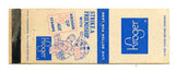 Kroger Food Stores Matchbook Cover