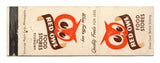 Red Owl Food Stores Matchbook Cover