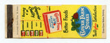 Clover Farm Stores Matchbook Cover