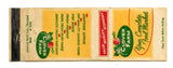 Clover Farm Stores Matchbook Cover