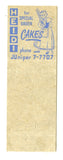 Giant Food Department Stores Matchbook Cover