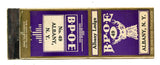 B. P. O. E. No. 49, Albany, NY Matchbook Cover