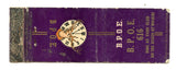 B. P. O. E. 616, Waikiki, Honolulu, HI Matchbook Cover