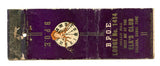 B. P. O. E. Lodge No. 1414, Balboa, Canal Zone Matchbook Cover