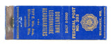 Downtown Legionnaire Headquarters, Federal Post No. 203, Milwaukee, WI Matchbook Cover
