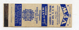 V. F. W. Laurens B. Strain Post 604, Bloomington, IN Matchbook Cover