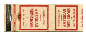 American Red Cross Matchbook Cover