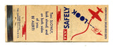 Pilot Safety Matchbook Cover