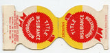 Title Insurance Corporation, St. Louis, MO Matchbook Cover