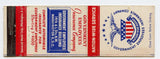 Government Employees Insurance Company, Washington, DC Matchbook Cover