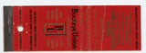 Beldon Insurance Agency, Seymour, IN Matchbook Cover