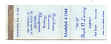 Ruth N. Lawing Agency, St. Charles, MO Matchbook Cover