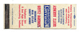 Seitz Agency, Lawrenceburg, IN Matchbook Cover
