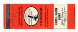 Ralph L. Martin Agency, MIlwaukee, WI Matchbook Cover