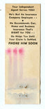 Ralph L. Martin Agency, MIlwaukee, WI Matchbook Cover