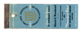 Minnie H. Woodward Insurance, St. Louis. MO [Matchbook Cover]