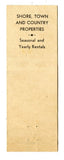 Sidney Moss Real Estate, Westport, CT [Matchbook Cover]