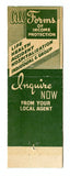 Calvin K. Hansen, Woodmen Accident & Life Co., Manitowoc, WI [Matchbook Cover]