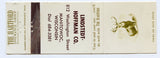 Lindstedt-Hoffman Co., Manitowoc, WI [Matchbook Cover]