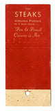 Pen & Pencil Restaurant, New York, NY [Matchbook Cover]