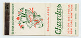 Chardas Restaurant, New York, NY [Matchbook Cover]