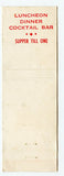 Luigi's Restaurant, New York City, NY [Matchbook Cover]
