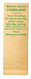 Terrace Dining Room, La Guardia Airport, New York City, NY [Matchbook Cover]