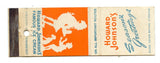 Howard Johnson's Season's Greetings [Matchbook Cover]