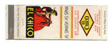 El Chico Restaurant, New York City, NY [Matchbook Cover]