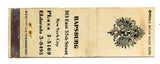Hapsburg Restaurant, New York City, NY [Matchbook Cover]