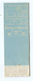Hamburg Heaven Restaurants, New York City, NY [Matchbook Cover]