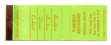 Flamingo Restaurant, New Hyde Park, L. I., NY [Matchbook Cover]