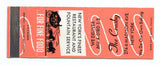 Crosby Restaurant, New York, NY [Matchbook Cover]