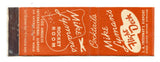 Mike Lyman's Flight Deck Restaurant, LA Airport, CA [Matchbook Cover]