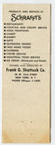 Schrafft's Restaurants [Matchbook Cover]