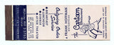 Cartoon Restaurant, New York City, NY [Matchbook Cover]