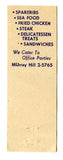 Cartoon Restaurant, New York City, NY [Matchbook Cover]