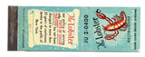 Lobster Restaurant, New York City, NY [Matchbook Cover]