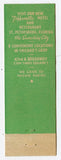 Toffenetti Restaurants [Matchbook Cover]