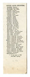 Howard Johnson's Restaurants and Motor Lodges [Matchbook Cover]