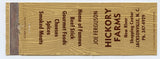 Hickory Farms, Jacksonville, NC [Matchbook Cover]