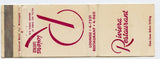 Riviera Lounge and Restaurant, Grand Forks, ND [Matchbook Cover]