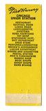 Fred Harvey Restaurants and Shops [Matchbook Cover]
