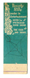Beverly Hills Restaurant, Cincinnati, OH [Matchbook Cover]