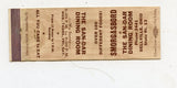 San-Dar Dining Room, Bellville, OH [Matchbook Cover]