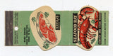 Seafood Bay Lobster and Steak House, Columbus, OH [Matchbook Cover]