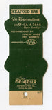 Seafood Bay Lobster and Steak House, Columbus, OH [Matchbook Cover]