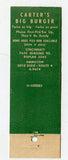 Carter's, Hamilton and Cincinnati, OH [Matchbook Cover]