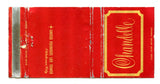 Chandelle Restaurant, Oklahoma City, OK [Matchbook Cover]