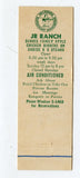J R Ranch Restaurant, Oklahoma City, OK [Matchbook Cover]